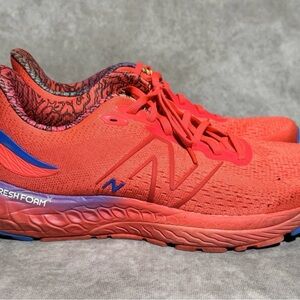New Balance Orange and Blue Athletic Shoes
